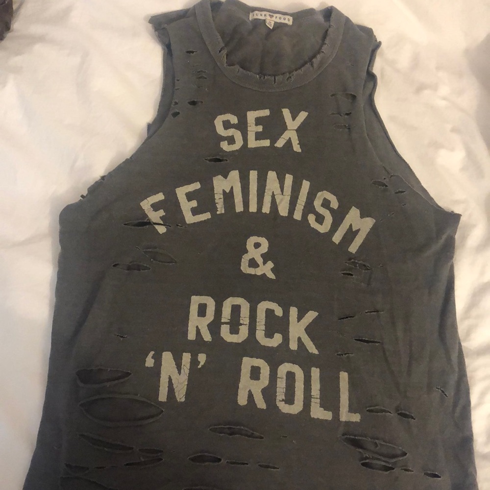 Junk food tank top